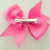 "Dolly" bow hair clip  Candy Pink